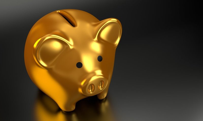 Sparschwein-gold Sparschwein-gold